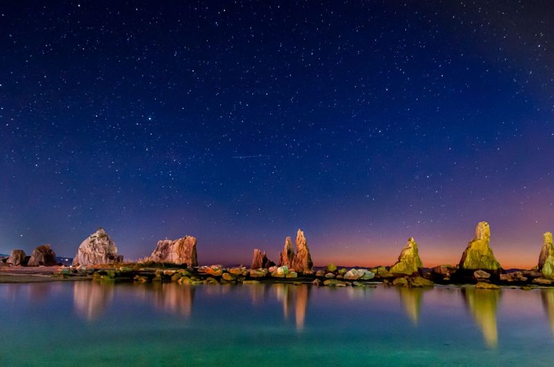 橋杭岩の星空