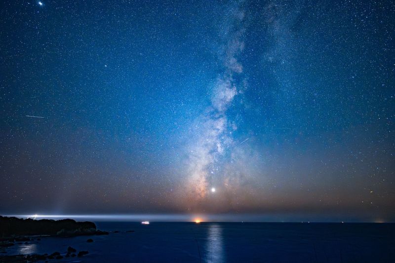 潮岬(望楼の芝・潮岬観光タワー周辺)の星空
